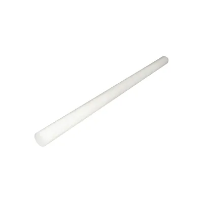 Barra di poliammide, poliossimetilene-poliacetale POM bianca 1000x50mm 2.88 Kg. - immagine 2