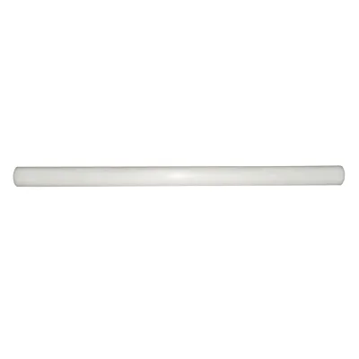 Barra di poliammide, poliossimetilene-poliacetale POM bianca 1000x60mm 4.24 Kg - immagine 3