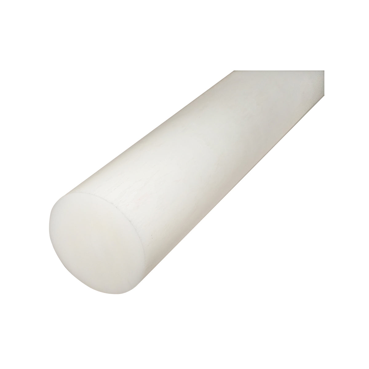 Barra di poliammide, poliossimetilene-poliacetale POM bianca 1000x90mm 9.6 Kg
