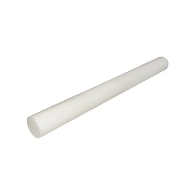 Barra di poliammide, poliossimetilene-poliacetale POM bianca 1000x90mm 9.6 Kg - immagine 2