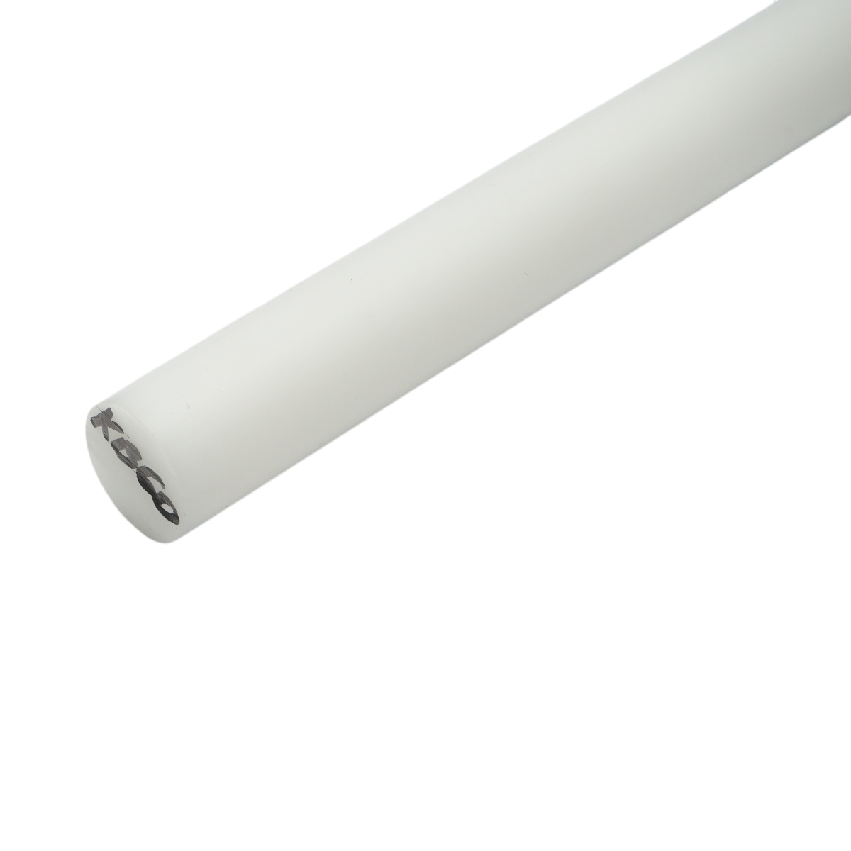 Barra di poliammide, poliossimetilene-poliacetale POM bianco 1000x30mm 1,08 KG