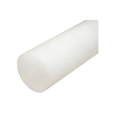 Barra di poliammide, poliossimetilene-poliacetale POM bianco 1000x80mm 7,65 KG