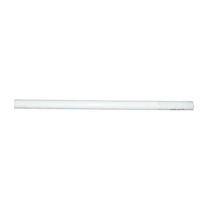 Barra di teflon PTFE, politetrafluoroetilene bianca 1000x50mm 4.51 Kg. - immagine 2