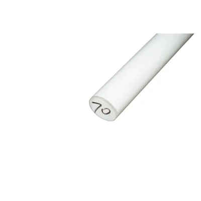 Barra di teflon PTFE, politetrafluoroetilene bianca 100x330mm 6.15 Kg. - immagine 3