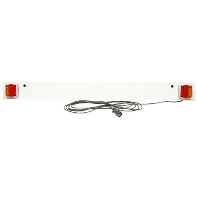 Barra con lampade a LED, cavo da 6 m, spina a 7 poli 1500x140x20 mm Breckner Germany