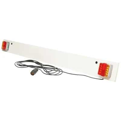 Barra con lampade a LED, cavo da 6 m, spina a 7 poli 1500x140x20 mm Breckner Germany - immagine 2