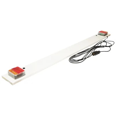 Barra con lampade a LED, cavo da 6 m, spina a 7 poli 1500x140x20 mm Breckner Germany - immagine 3