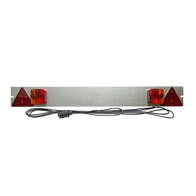 Barra  con lampade, cavo da 6 m, spina a 7 poli