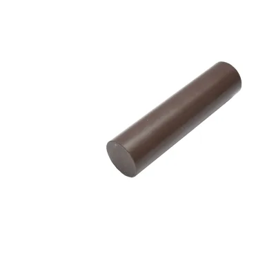 Barra in teflon, PTFE, politetrafluoroetilene marrone 200x50mm 1,45 Kg