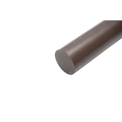 Barra in teflon, PTFE, politetrafluoroetilene marrone 200x50mm 1,45 Kg - immagine 3