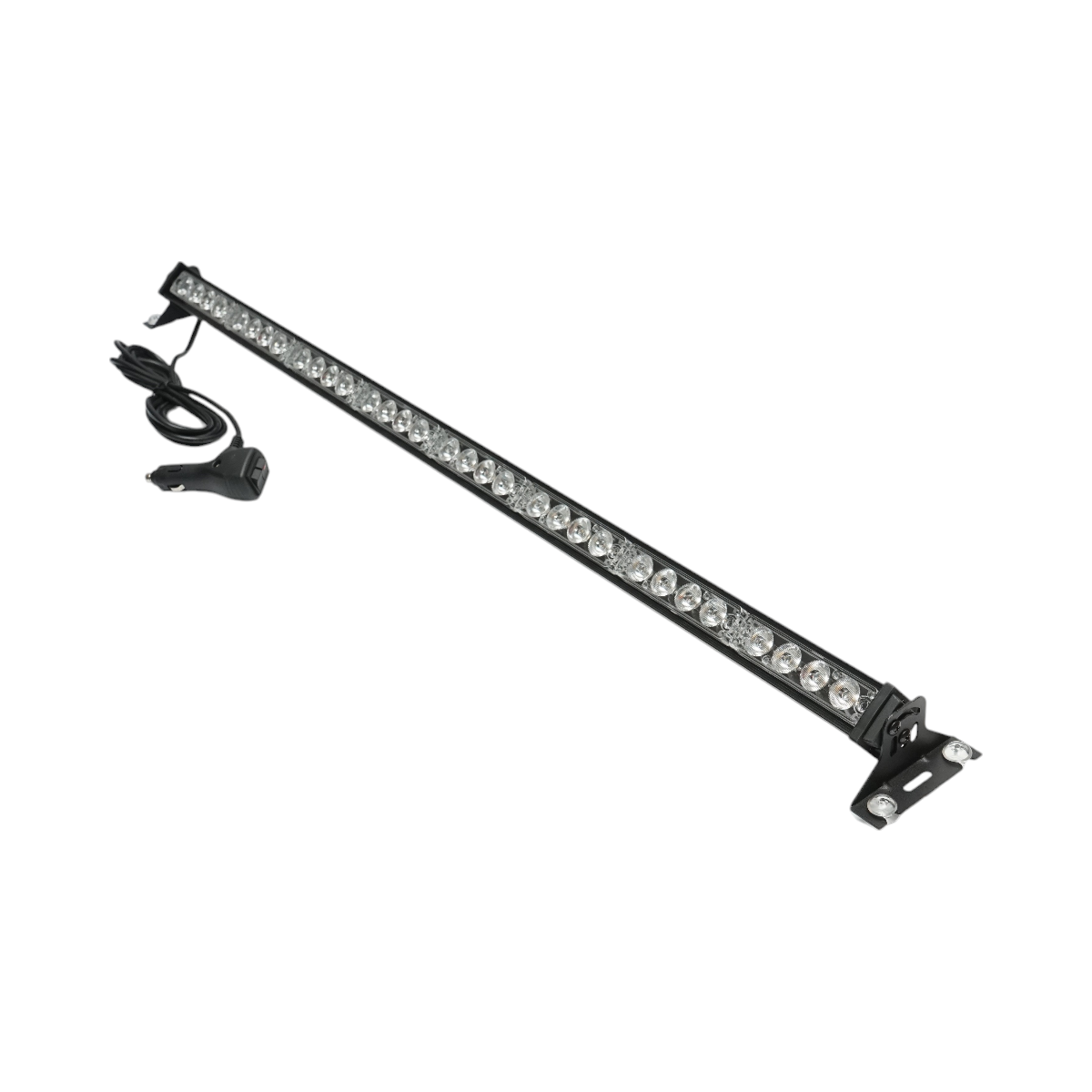 Barra LED stroboscopica 12V, 32W, 5 colori, alloggiamento in alluminio 860x80x30mm - immagine 3