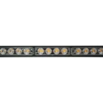 Barra LED stroboscopica 12V, 32W, 5 colori, alloggiamento in alluminio 860x80x30mm - immagine 5