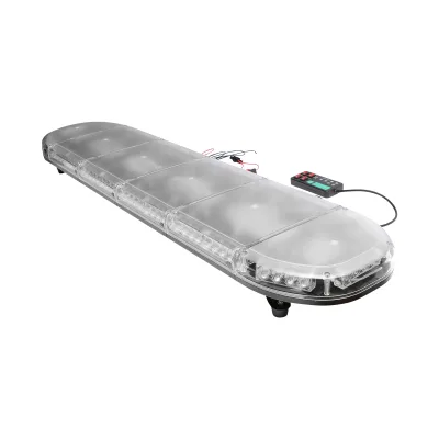 Barra luminosa rotante 12-24V con luce gialla 1290x275x125mm Breckner Germany - immagine 5