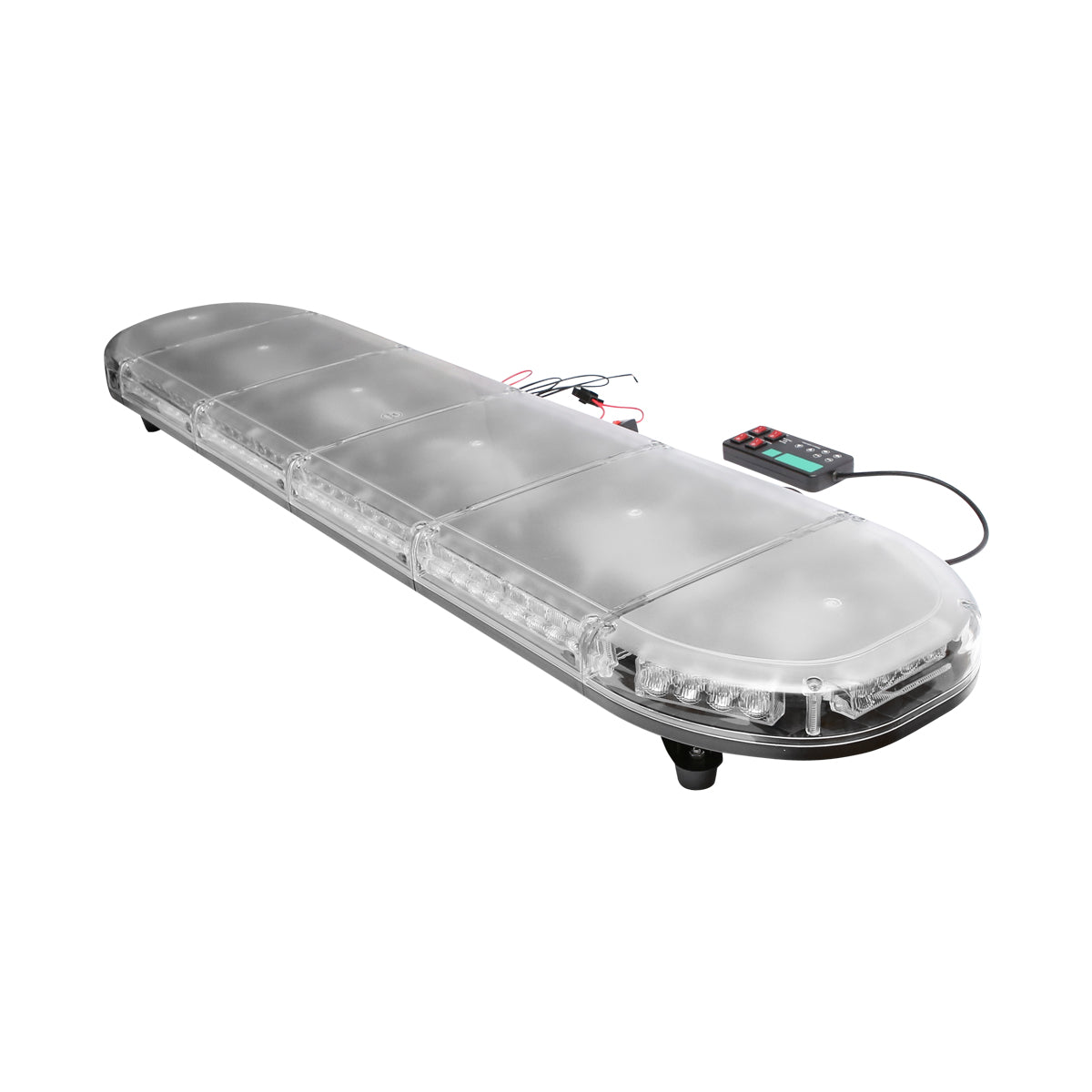 Barra luminosa rotante 12-24V con luce gialla 1290x275x125mm Breckner Germany - immagine 5