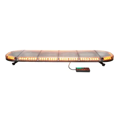 Barra luminosa rotante 12-24V con luce gialla 1290x275x125mm Breckner Germany - immagine 3