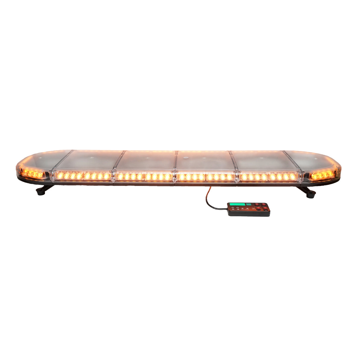 Barra luminosa rotante 12-24V con luce gialla 1290x275x125mm Breckner Germany - immagine 3