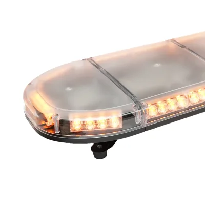 Barra luminosa rotante 12-24V con luce gialla 1290x275x125mm Breckner Germany - immagine 4