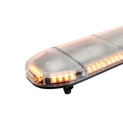 Barra luminosa rotante 12-24V con luce gialla 1520x275x125mm Breckner Germany - immagine 4