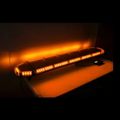 Barra luminosa rotante 12-24V con luce gialla 1520x275x125mm Breckner Germany - immagine 2