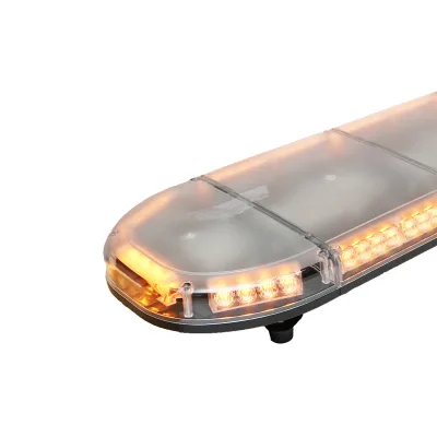 Barra luminosa rotante 12-24V con luce gialla 1750x275x125mm Breckner Germany - immagine 4