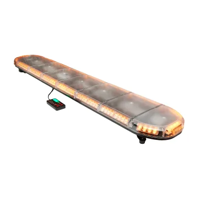 Barra luminosa rotante 12-24V con luce gialla 1750x275x125mm Breckner Germany