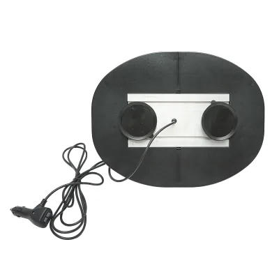 Barra luminosa rotante 9-30V con luce gialla 375x275x100mm Breckner Germany - immagine 5