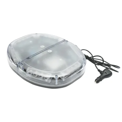 Barra luminosa rotante 9-30V con luce gialla 375x275x100mm Breckner Germany - immagine 3