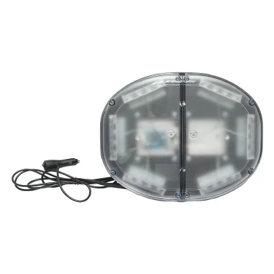 Barra luminosa rotante 9-30V con luce gialla 375x275x100mm Breckner Germany - immagine 4