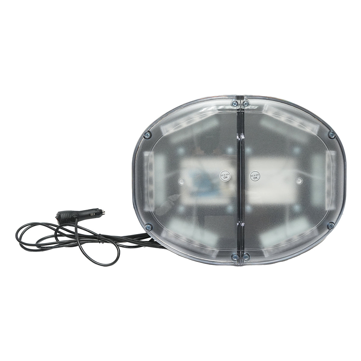 Barra luminosa rotante 9-30V con luce gialla 375x275x100mm Breckner Germany - immagine 4