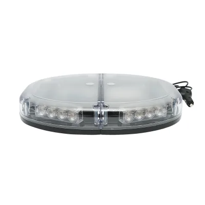 Barra luminosa rotante 9-30V con luce gialla 375x275x100mm Breckner Germany - immagine 2