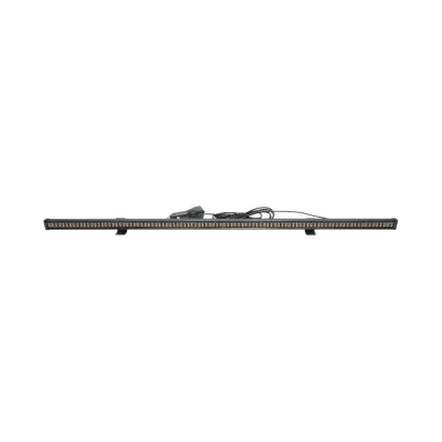 Barra stroboscopica LED 82cm, 60W, 10-30V, gialla, 15 modalità di illuminazione