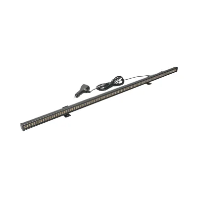 Barra stroboscopica LED 82cm, 60W, 10-30V, gialla, 15 modalità di illuminazione - immagine 3