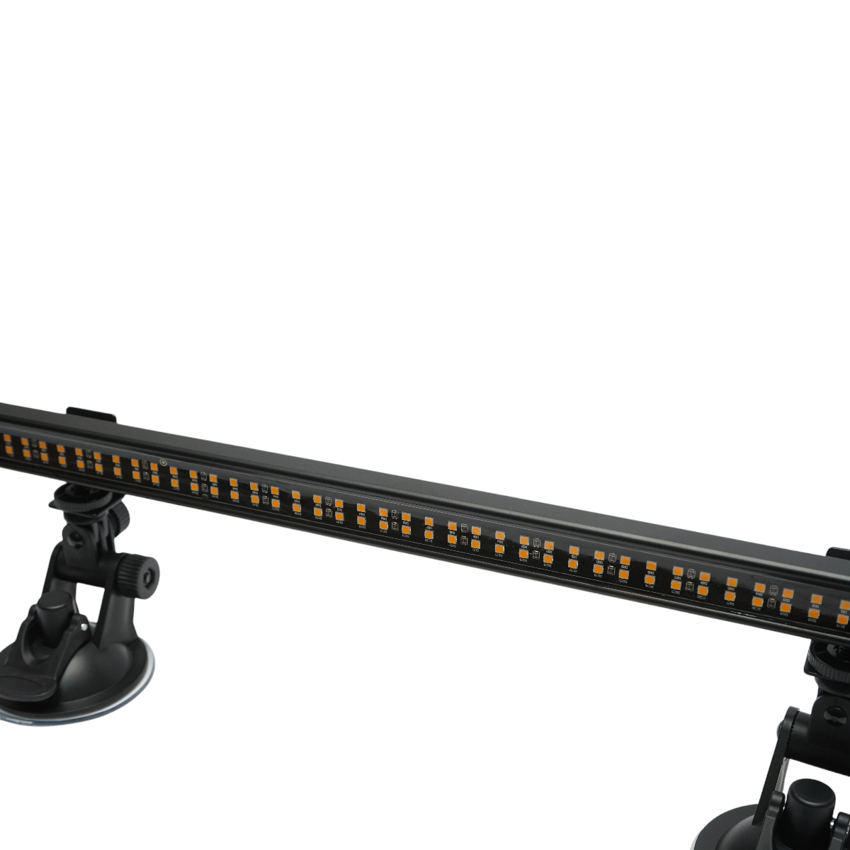Barra stroboscopica LED da 62 cm con ventose, 60 W, 10-30 V, strobo a 9 colori, 15 modalità di illuminazione - immagine 5