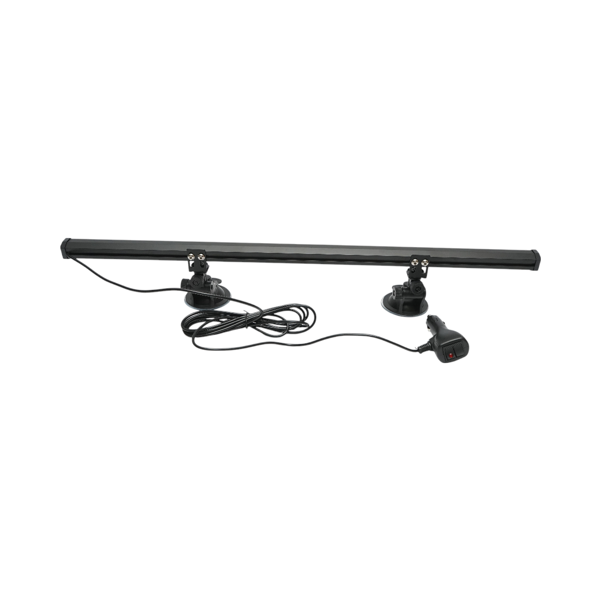 Barra stroboscopica LED da 62 cm con ventose, 60 W, 10-30 V, strobo a 9 colori, 15 modalità di illuminazione - immagine 3