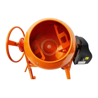 Betoniera 800W, volume 180L, pignone e corona in ghisa, 61Kg, Betoniera Elettrica 180 Litri 800 Watt Impastatrice Miscelatore Cemento Breckner Germany - immagine 3