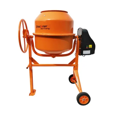 Betoniera 800W, volume 180L, pignone e corona in ghisa, 61Kg, Betoniera Elettrica 180 Litri 800 Watt Impastatrice Miscelatore Cemento Breckner Germany - immagine 2