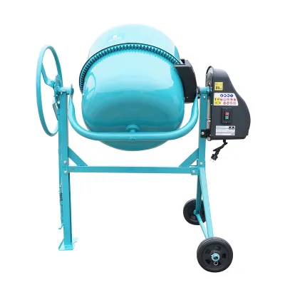 BETONIERA 800W, VOLUME 200L, PIGNONE E CORONA IN GHISA, 58KG, BETONIERA ELETTRICA 200 LITRI 800 WATT IMPASTATRICE MISCELATORE CEMENTO - immagine 2