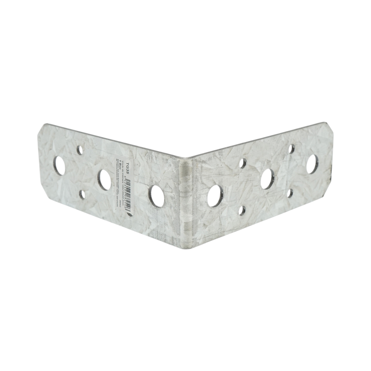 Biella 120x120x45mm, spessore 2mm, acciaio zincato - immagine 3