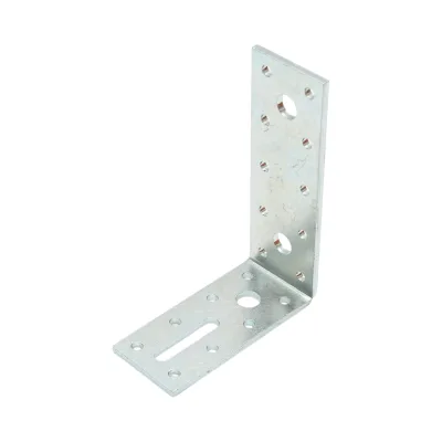 Biella regolabile 120x90x40mm, spessore 4mm, acciaio zincato