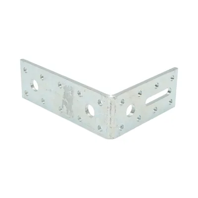 Biella regolabile 120x90x40mm, spessore 4mm, acciaio zincato - immagine 3
