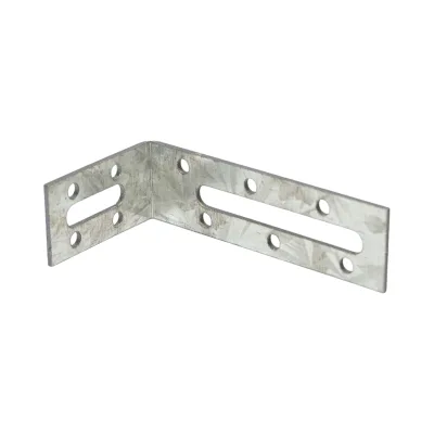 Biella regolabile 55x102x30mm, spessore 2mm, acciaio zincato - immagine 2