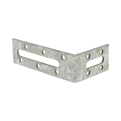 Biella regolabile 55x102x30mm, spessore 2mm, acciaio zincato - immagine 3