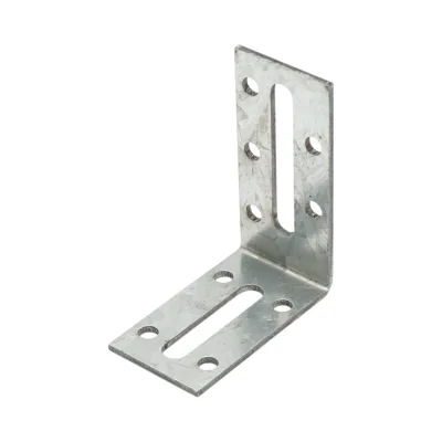 Biella regolabile 55x65x30mm, spessore 2mm, acciaio zincato