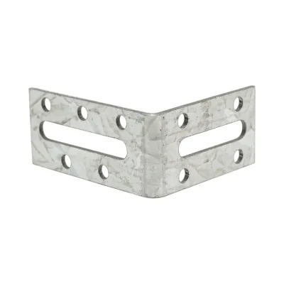 Biella regolabile 55x65x30mm, spessore 2mm, acciaio zincato - immagine 3