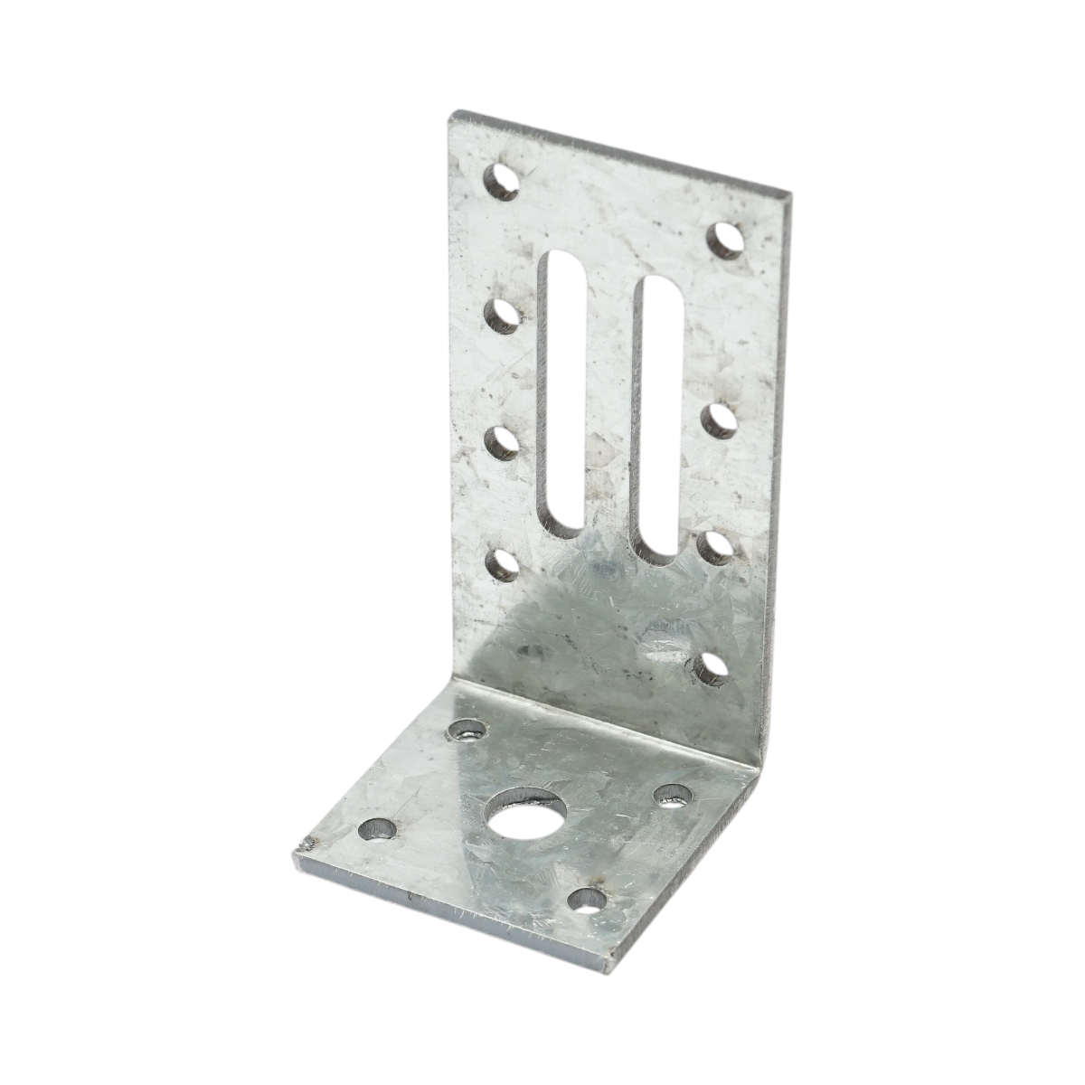 Biella regolabile 90x48x48mm, spessore 3mm, acciaio zincato