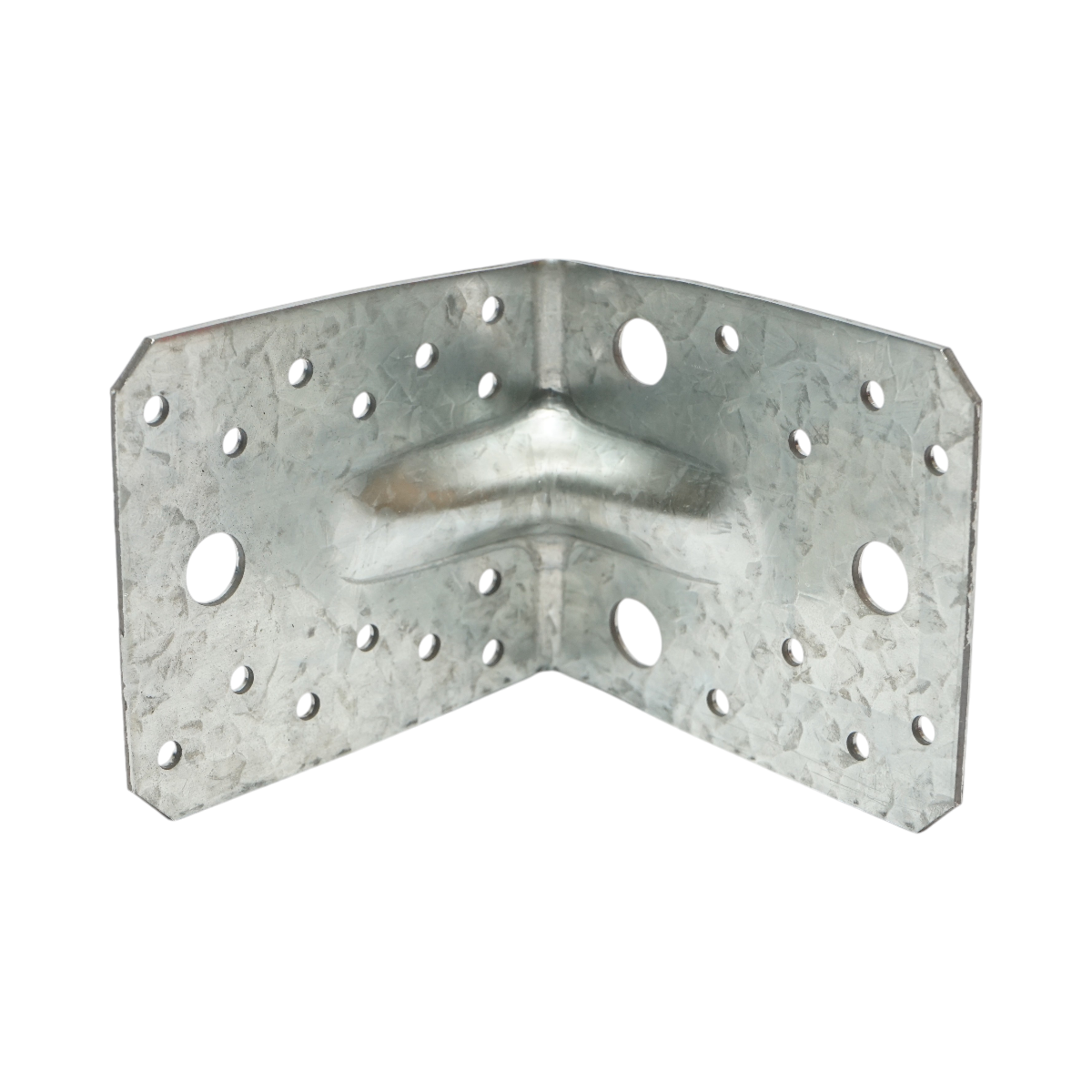 Biella rinforzata 105x105x90mm, spessore 2,5mm, acciaio zincato - immagine 2