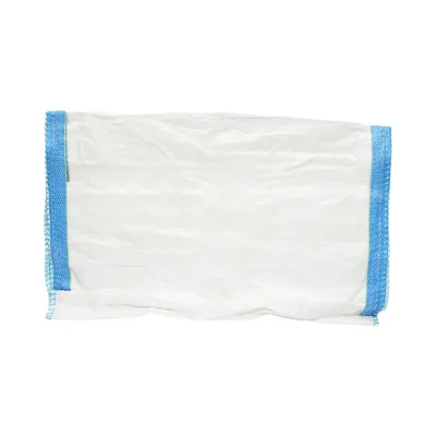 Big bag 95x95x140 cm bianco, capacità 1000 kg, tipo U-Panel non laminato, gonna di carico, tubo di scarico - immagine 6
