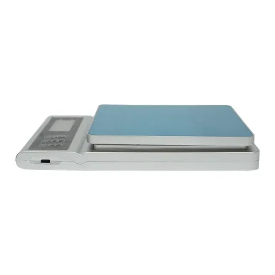 Bilancia da Cucina Digitale, 10 kg, Piattaforma in Acciaio Inox, Display LCD, Dimensioni 20x15x3 cm, Funzioni Tara, Spegnimento Automatico - immagine 3