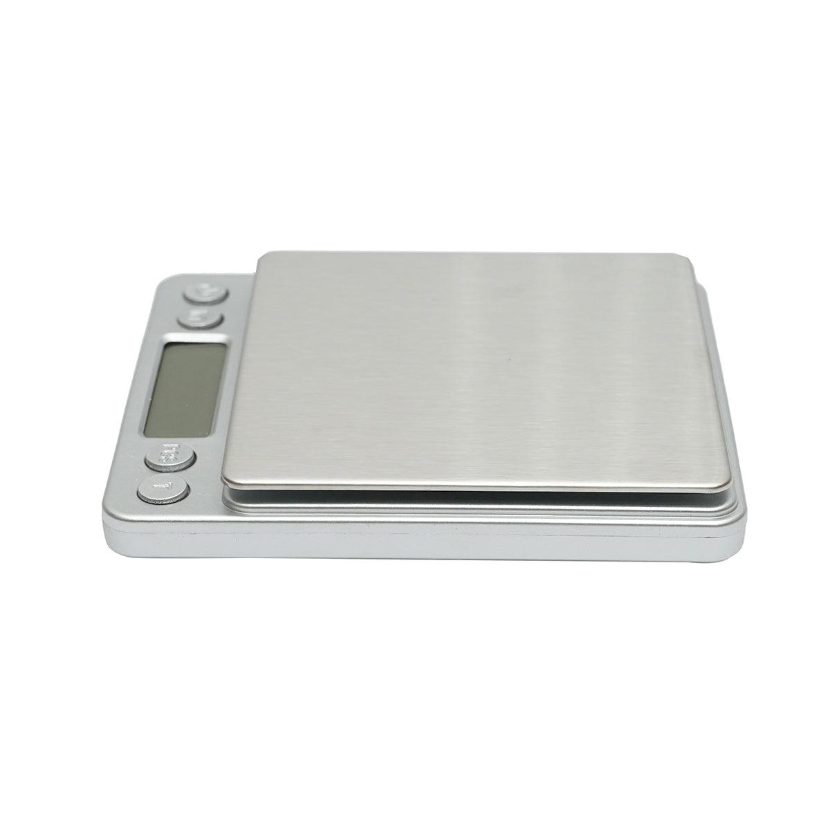 Bilancia da Cucina Digitale, 3 kg di Capacità, Precisione 0,1 g, Display LCD, Piattaforma in Acciaio Inox, Unità di Misura Multipla - immagine 3