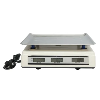 Bilancia elettronica con schermo LCD, portata 40 Kg con batteria da 4V Breckner Germany - immagine 3
